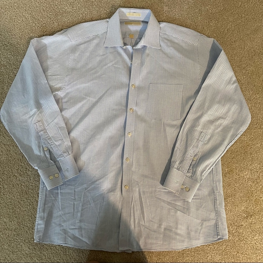 Michael Kors mini checkered shirt